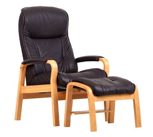 Comfort Lounge Chair & Puf Seti